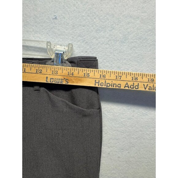 Joe B Womens Gray Straight-Leg Dress Pants Size 3 Polyester Blend - Picture 5 of 10